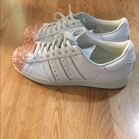 Adidas Superstar Rose Gold Metal toe-cap - Picture 8 of 8